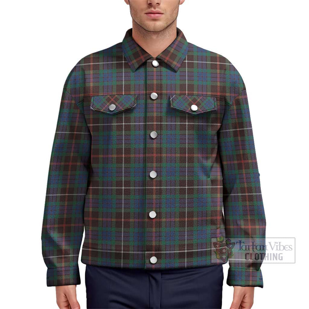 Fraser Hunting Ancient Tartan Unisex Lapel Cotton Jacket Unisex - Tartan Vibes Clothing