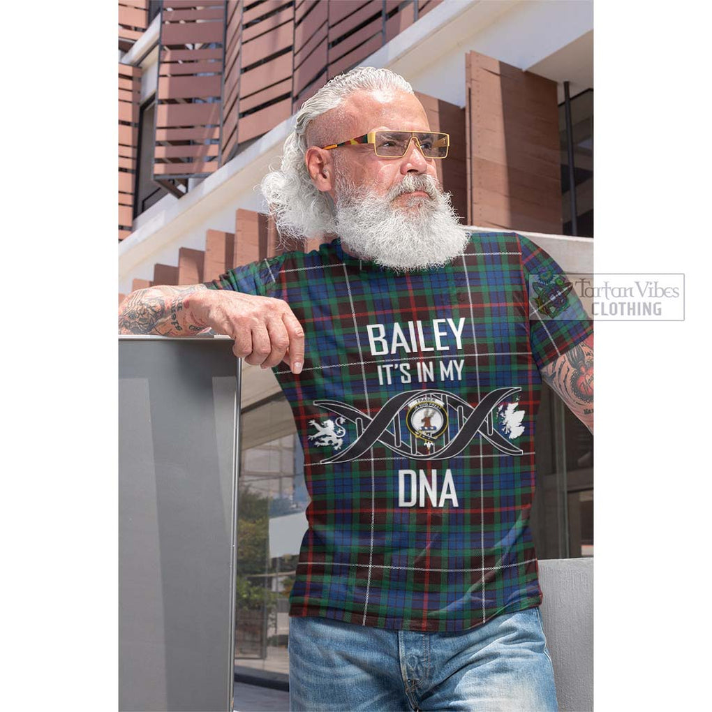 Tartan Vibes Clothing Fraser Hunting Ancient Tartan Cotton T-shirt with Family Crest DNA In Me Style