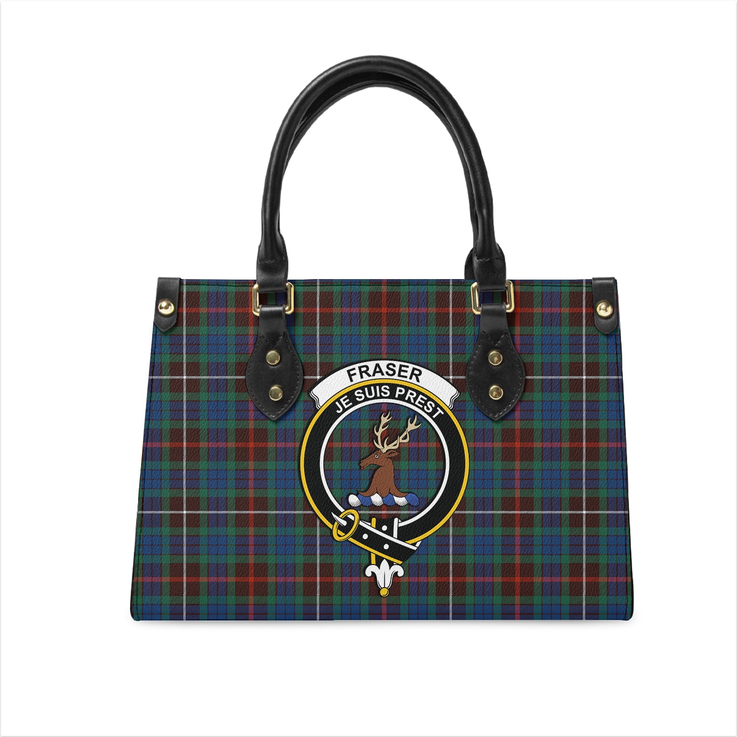 fraser-hunting-ancient-tartan-leather-bag-with-family-crest