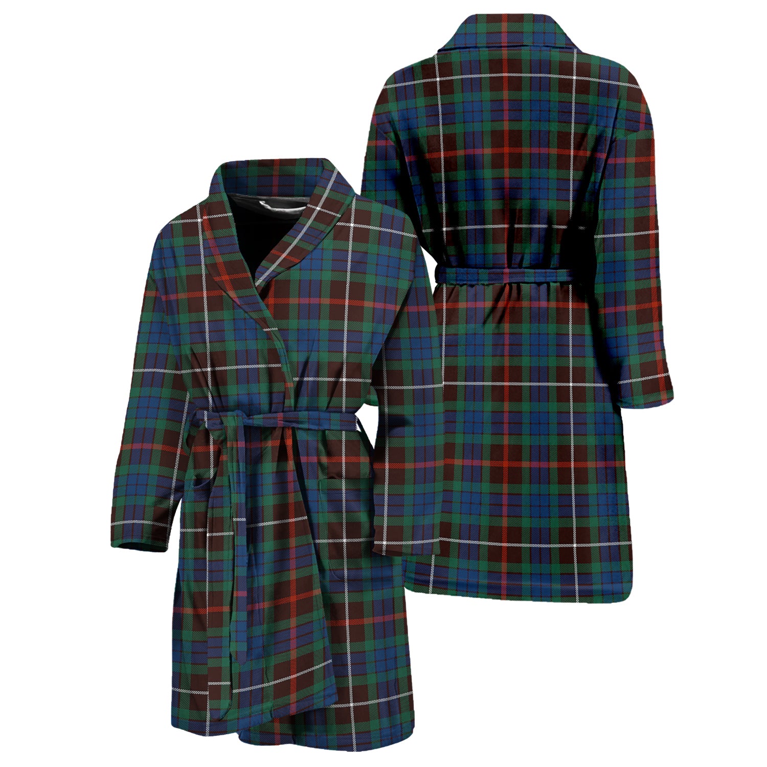 Fraser Hunting Ancient Tartan Bathrobe Unisex M - Tartan Vibes Clothing