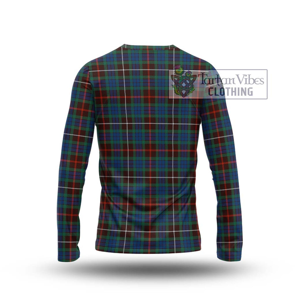 Fraser Hunting Ancient Tartan Long Sleeve T-Shirt with Family Crest DNA In Me Style - Tartanvibesclothing Shop