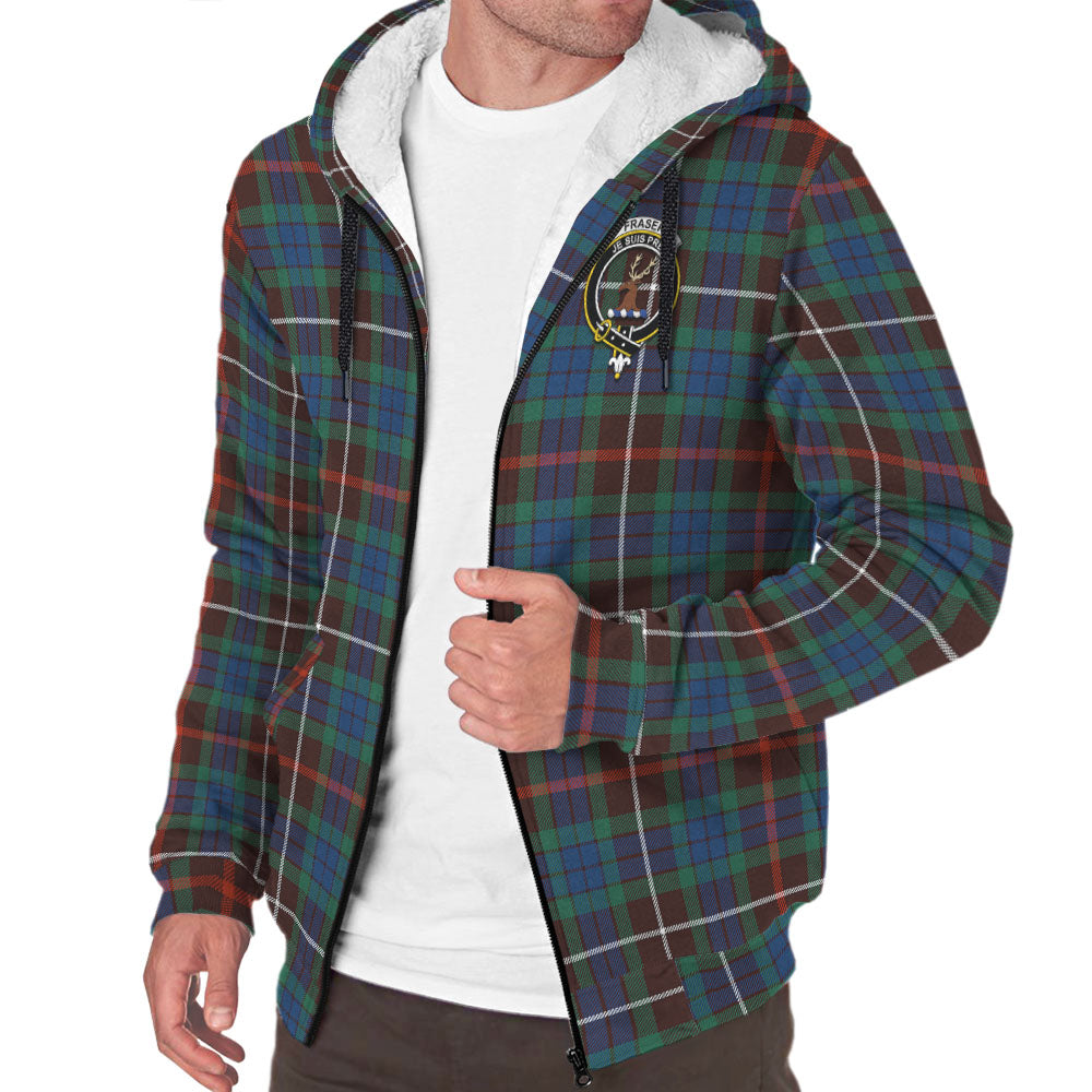 fraser-hunting-ancient-tartan-sherpa-hoodie-with-family-crest