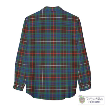 Fraser Hunting Ancient Tartan Women's Casual Shirt with Family Crest