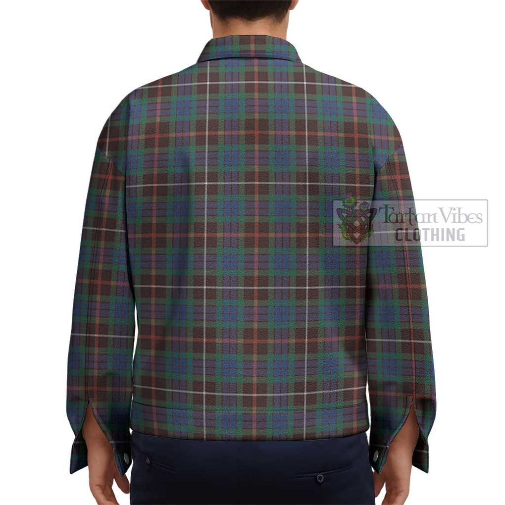 Fraser Hunting Ancient Tartan Unisex Lapel Cotton Jacket - Tartan Vibes Clothing