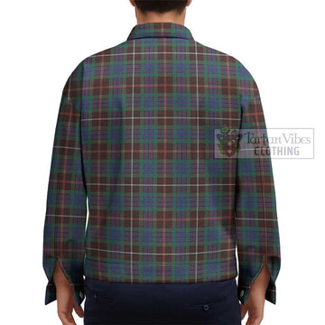 Fraser Hunting Ancient Tartan Unisex Lapel Cotton Jacket