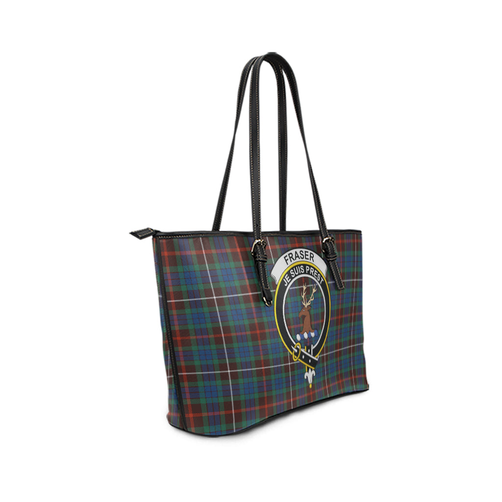 fraser-hunting-ancient-tartan-leather-tote-bag-with-family-crest