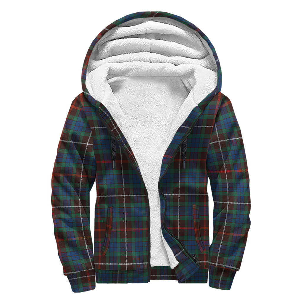 fraser-hunting-ancient-tartan-sherpa-hoodie-with-family-crest