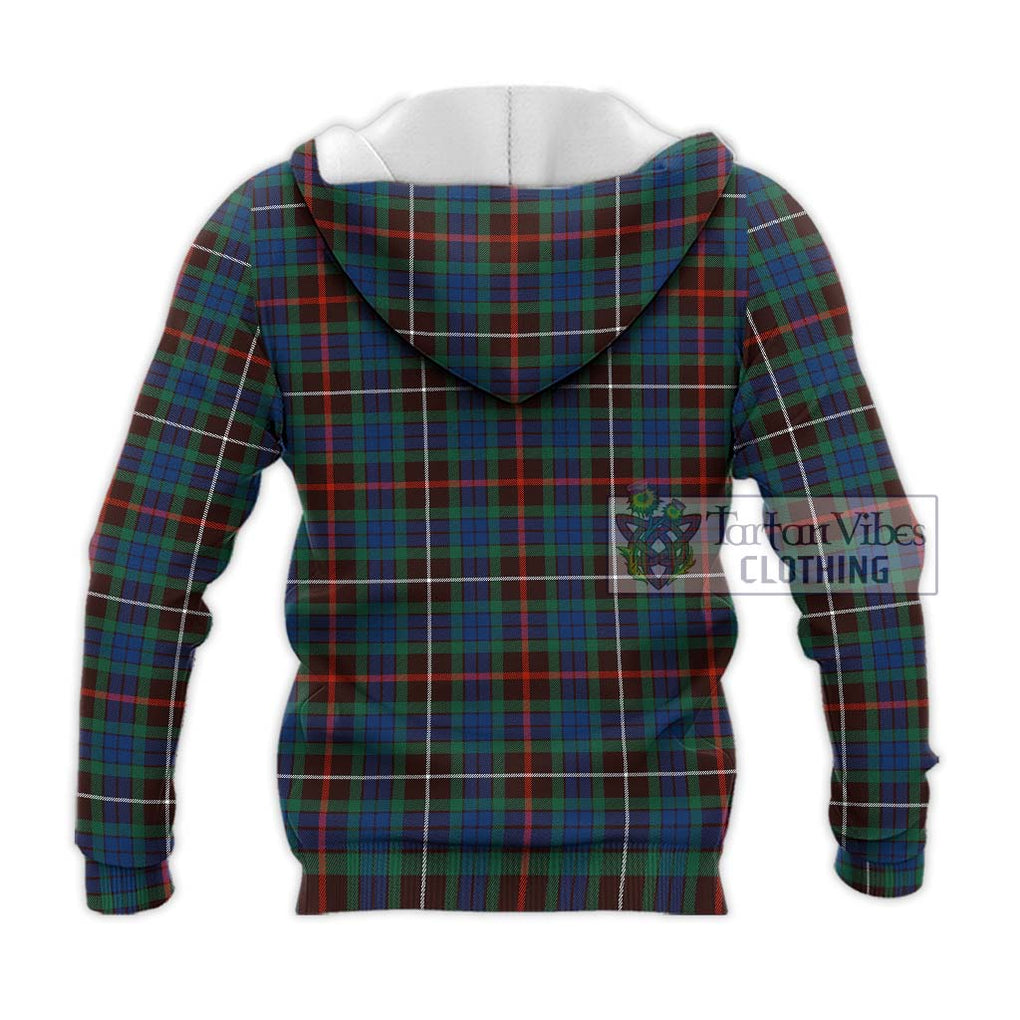 Fraser Hunting Ancient Tartan Knitted Hoodie with Family Crest DNA In Me Style - Tartanvibesclothing Shop