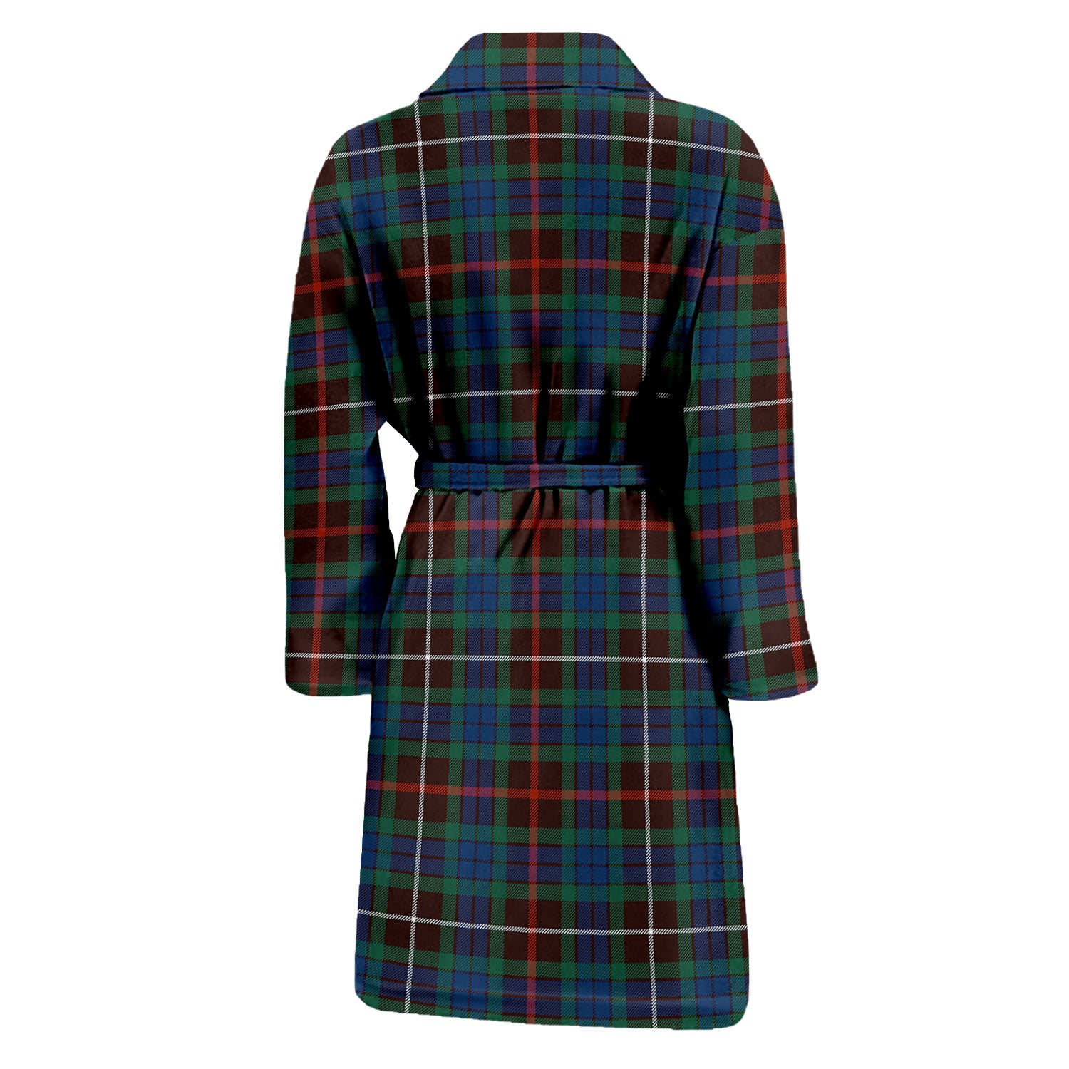 Fraser Hunting Ancient Tartan Bathrobe with Family Crest - Tartan Vibes Clothing