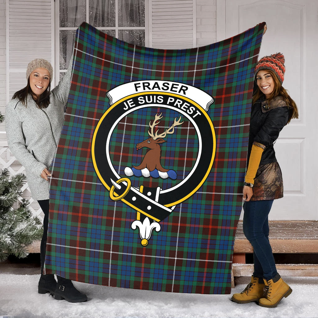 fraser-hunting-ancient-tartab-blanket-with-family-crest