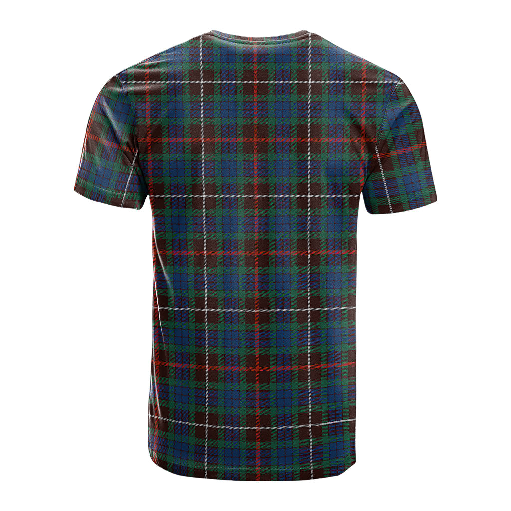 Fraser Hunting Ancient Tartan T-Shirt with Family Crest - Tartan Vibes Clothing