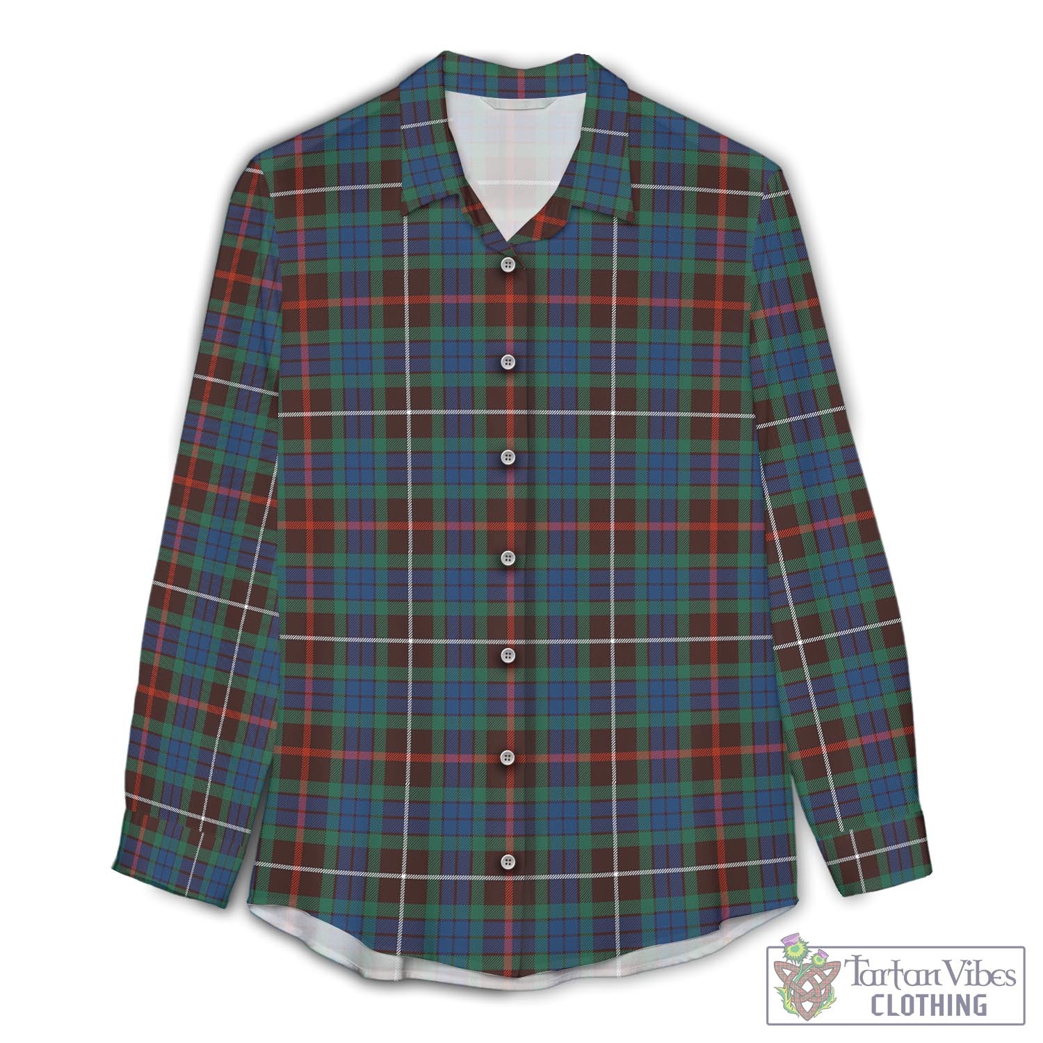 Fraser Hunting Ancient Tartan Womens Casual Shirt