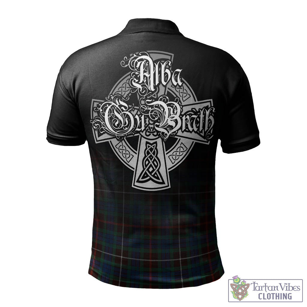 Tartan Vibes Clothing Fraser Hunting Ancient Tartan Polo Shirt Featuring Alba Gu Brath Family Crest Celtic Inspired