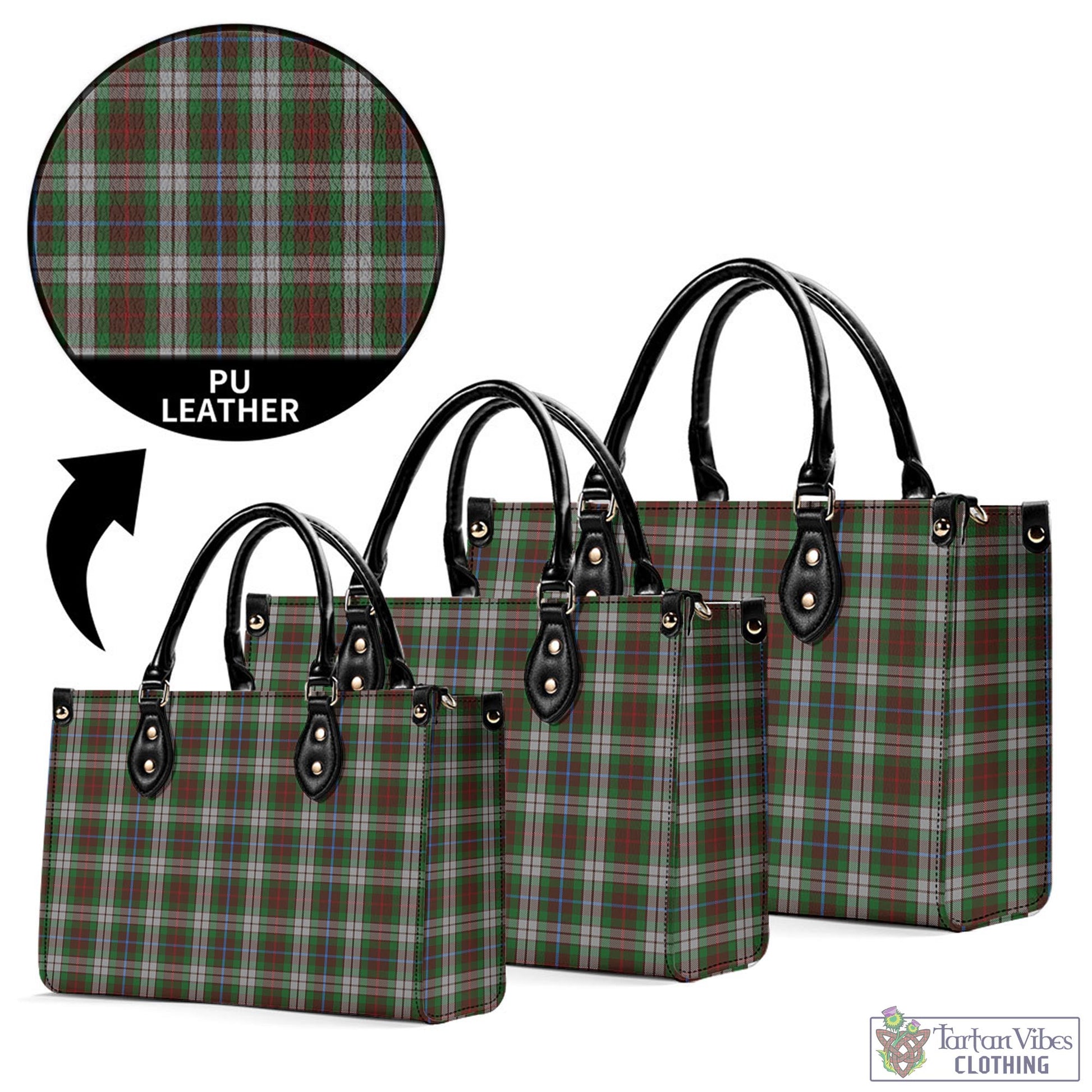 Tartan Vibes Clothing Fraser Hunting Dress Tartan Luxury Leather Handbags