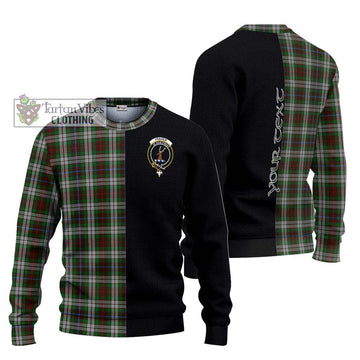 Fraser Hunting Dress Tartan Ugly Sweater with Family Crest and Half Of Me Style