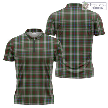 Fraser Hunting Dress Tartan Zipper Polo Shirt