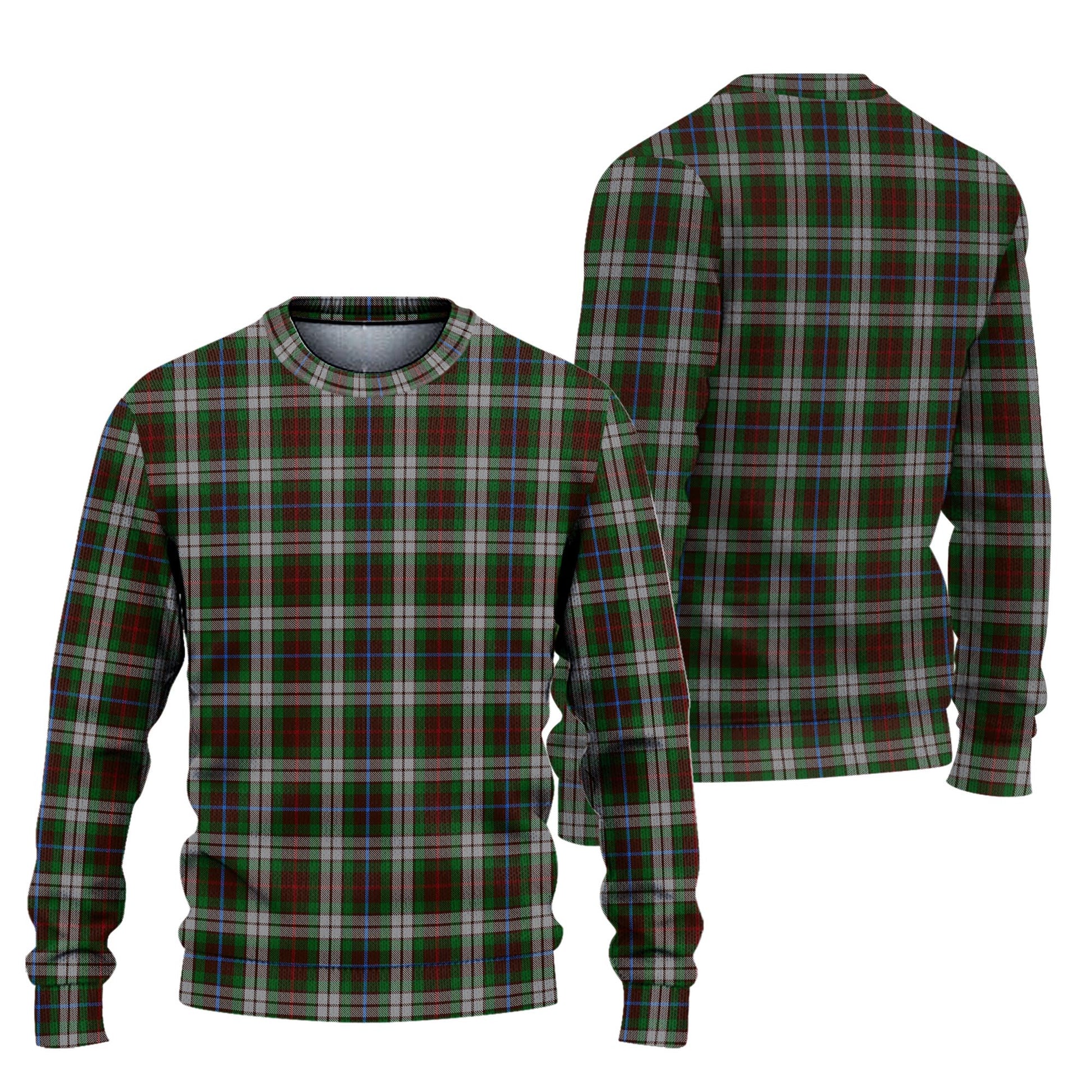 Fraser Hunting Dress Tartan Knitted Sweater Unisex - Tartanvibesclothing