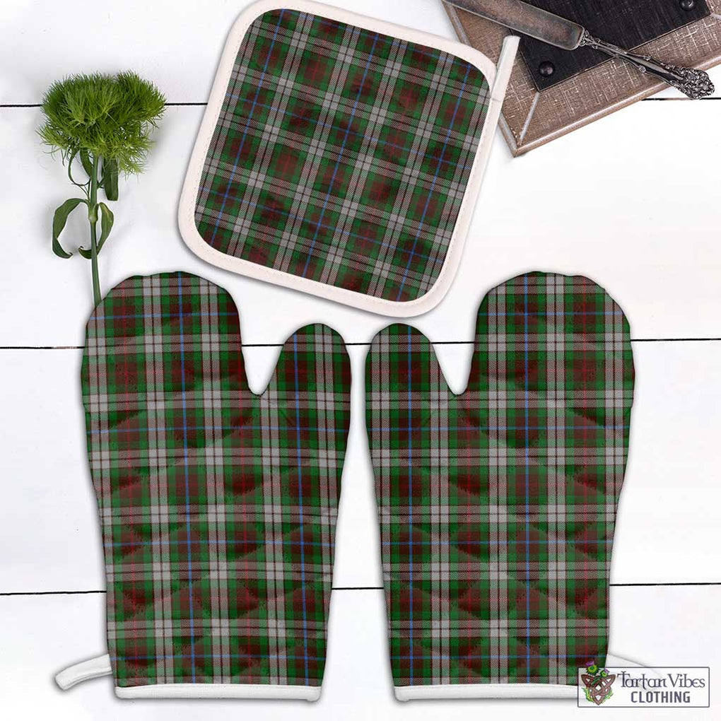 Fraser Hunting Dress Tartan Combo Oven Mitt & Pot-Holder Combo 1 Oven Mitt & 1 Pot-Holder White - Tartan Vibes Clothing