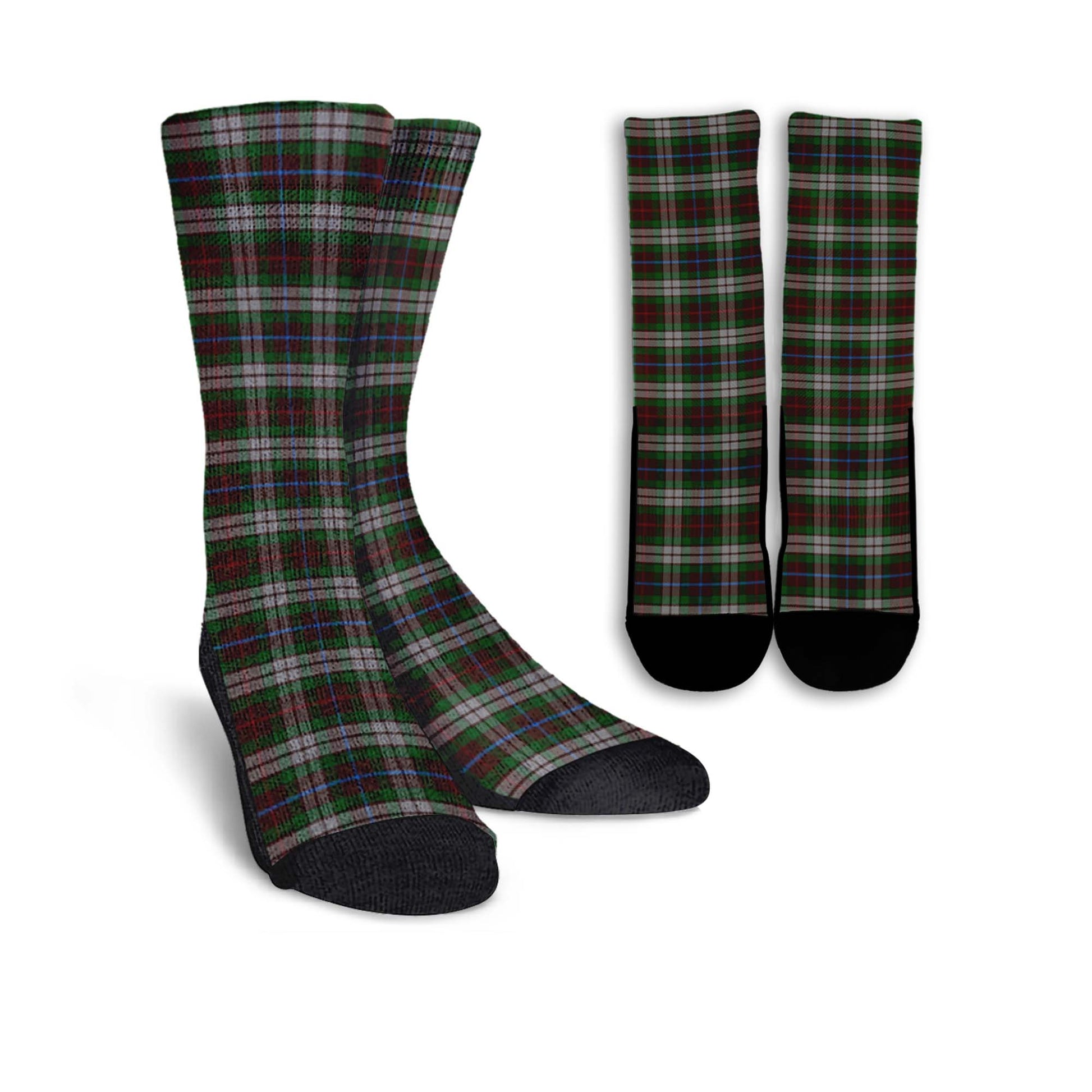 Fraser Hunting Dress Tartan Crew Socks - Tartanvibesclothing