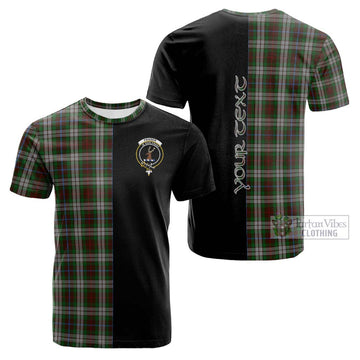 Fraser Hunting Dress Tartan Cotton T-shirt with Family Crest and Half Of Me Style