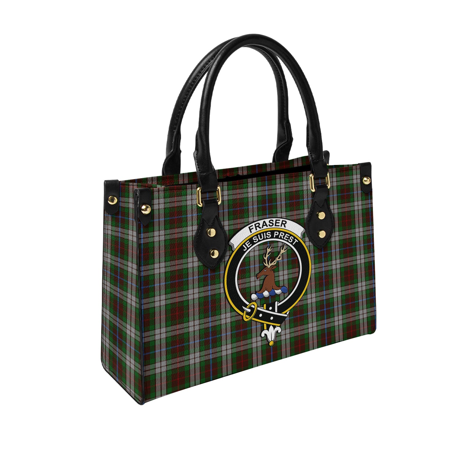 fraser-hunting-dress-tartan-leather-bag-with-family-crest