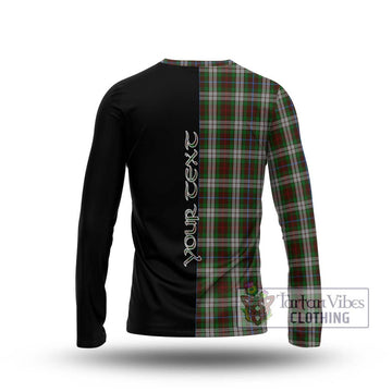 Fraser Hunting Dress Tartan Long Sleeve T-Shirt with Family Crest and Half Of Me Style