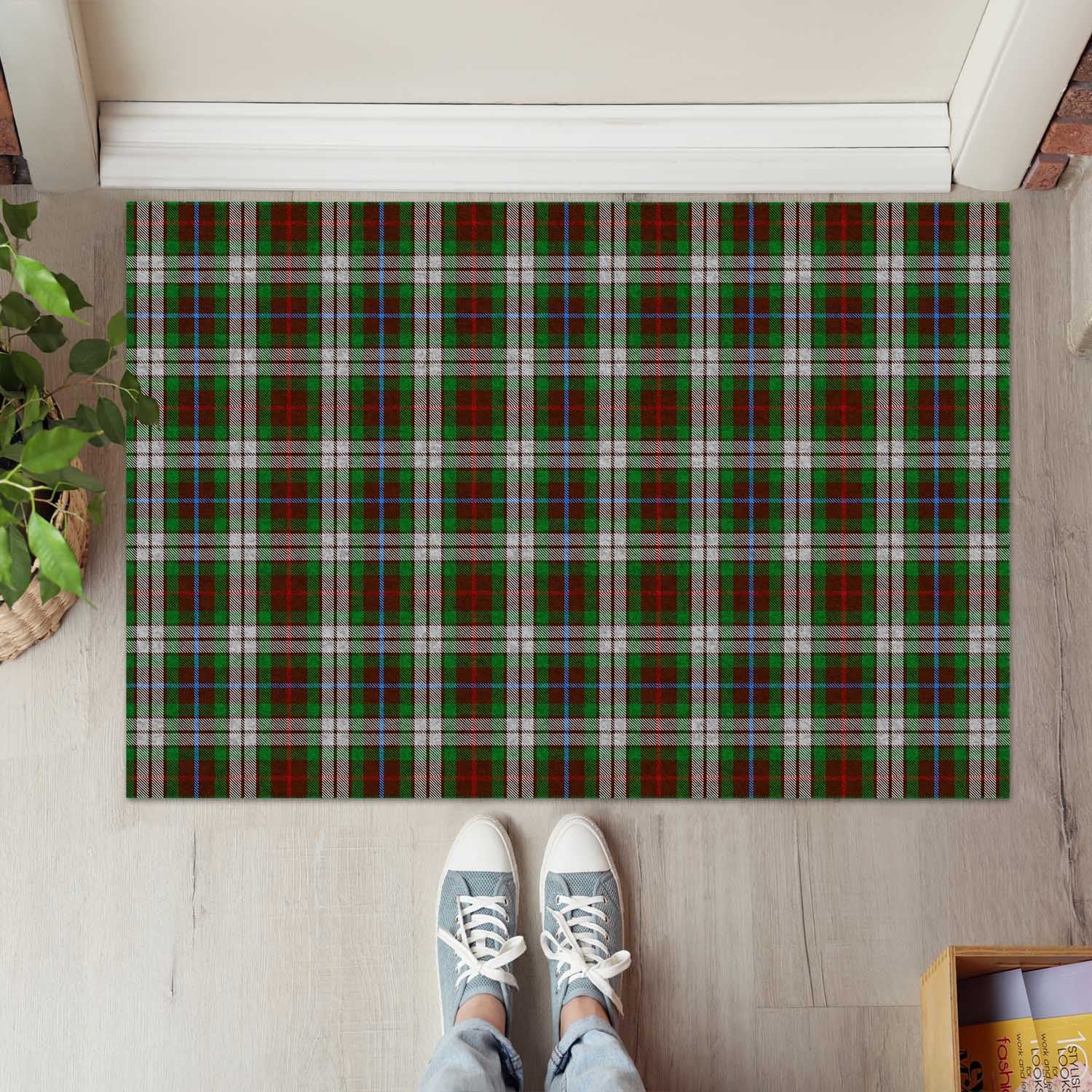 Fraser Hunting Dress Tartan Door Mat - Tartanvibesclothing