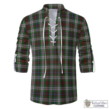 Fraser Hunting Dress Tartan Men's Scottish Traditional Jacobite Ghillie Kilt Shirt