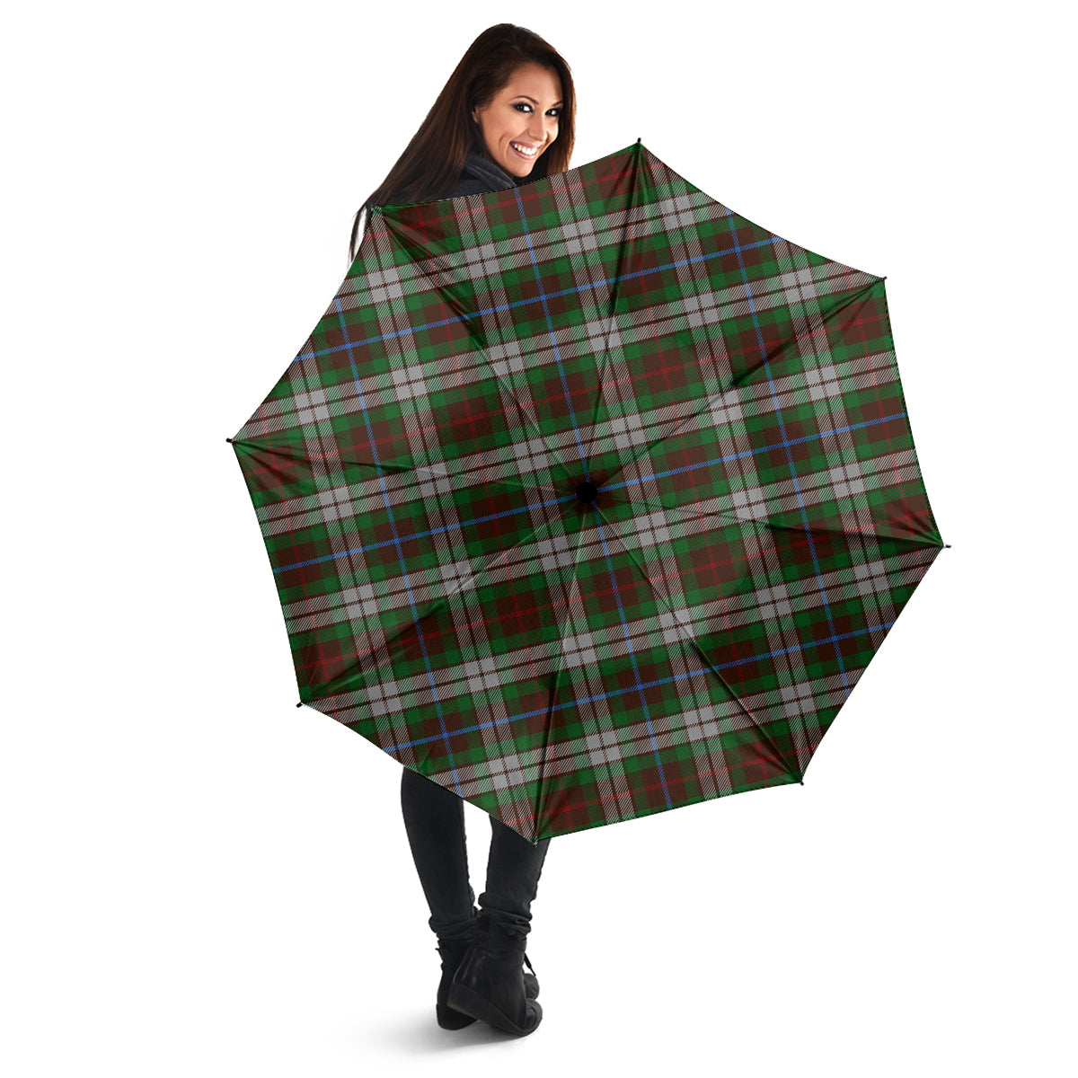 Fraser Hunting Dress Tartan Umbrella - Tartanvibesclothing