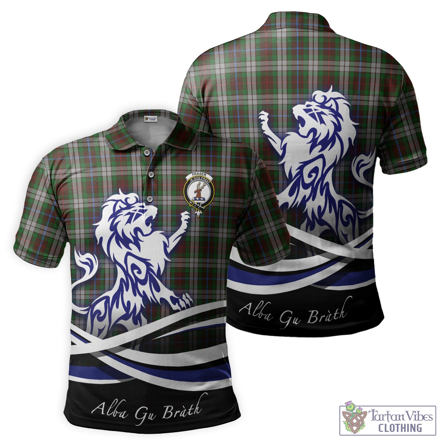 fraser-hunting-dress-tartan-polo-shirt-with-alba-gu-brath-regal-lion-emblem