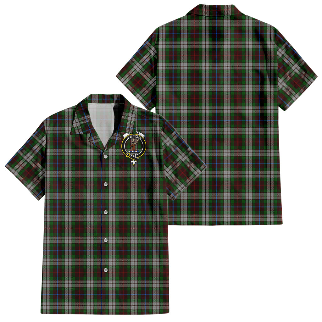 fraser-hunting-dress-tartan-short-sleeve-button-down-shirt-with-family-crest