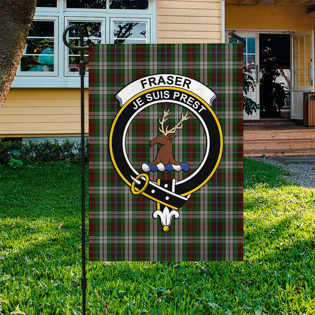 Fraser Hunting Dress Tartan Flag with Family Crest - Tartan Vibes Clothing