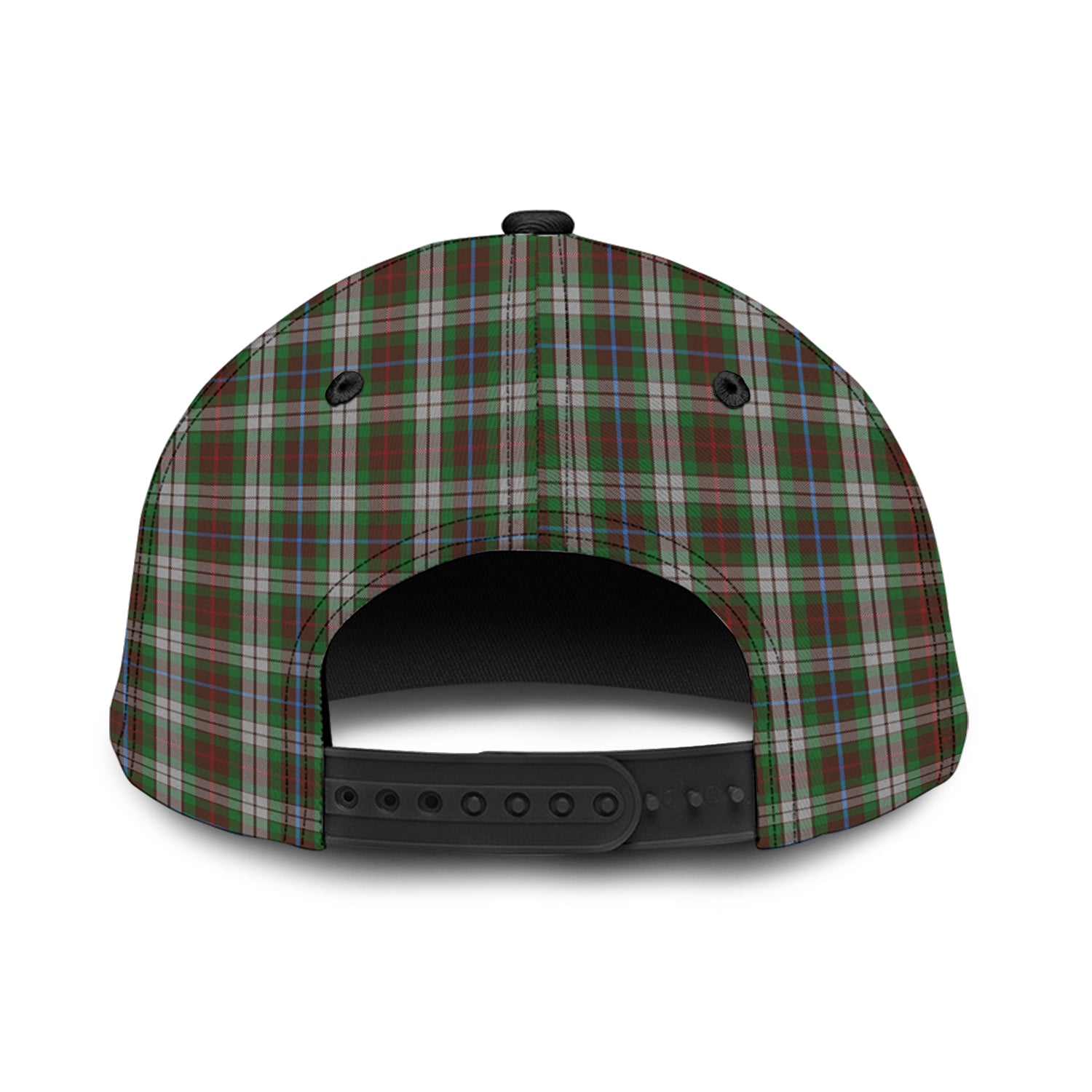 Fraser Hunting Dress Tartan Classic Cap with Family Crest - Tartan Vibes Clothing