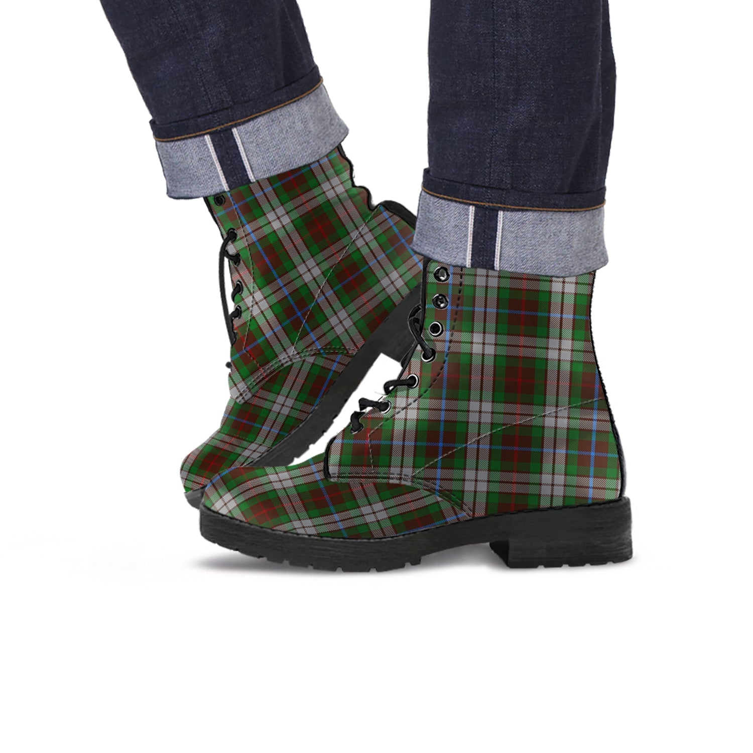 fraser-hunting-dress-tartan-leather-boots