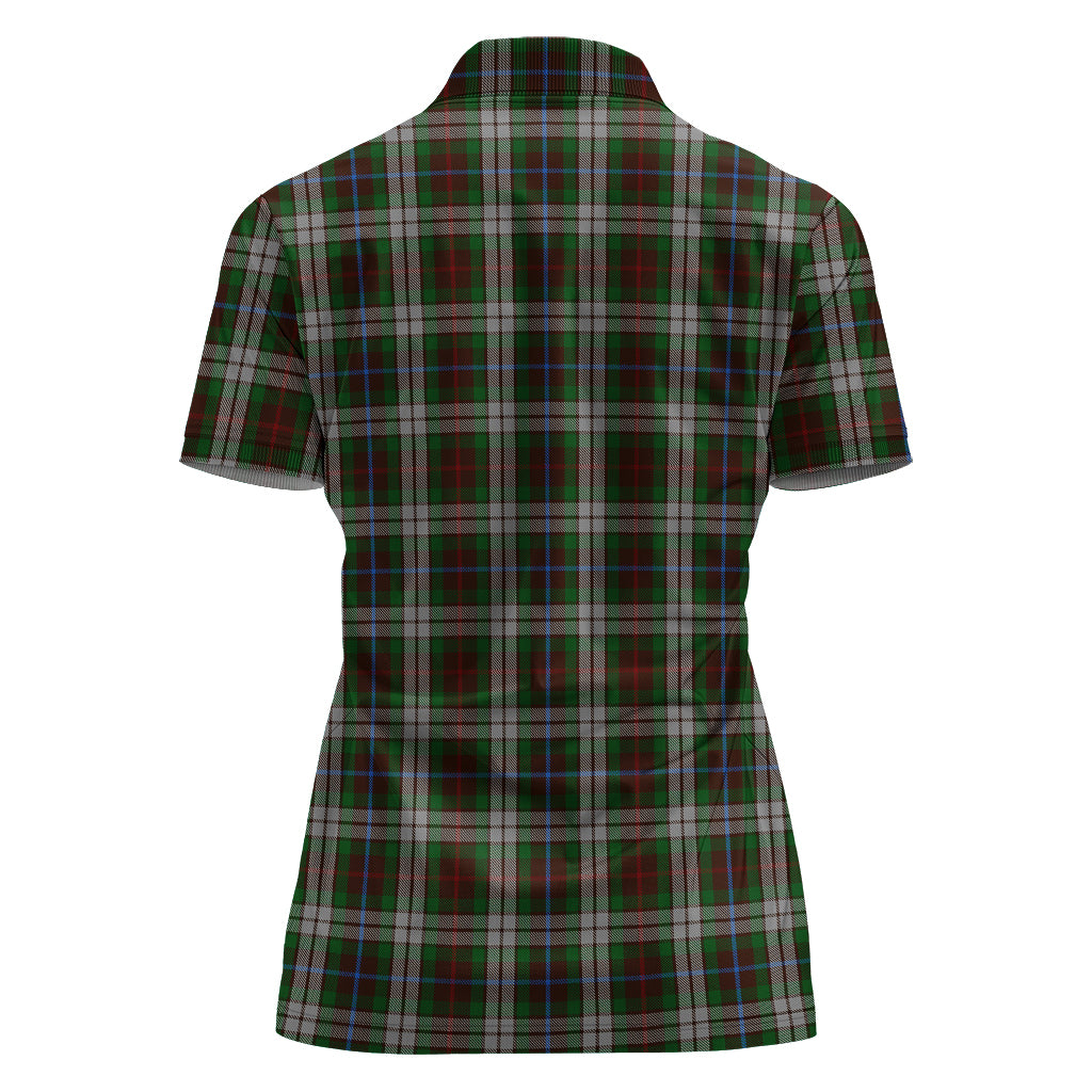 fraser-hunting-dress-tartan-polo-shirt-with-family-crest-for-women