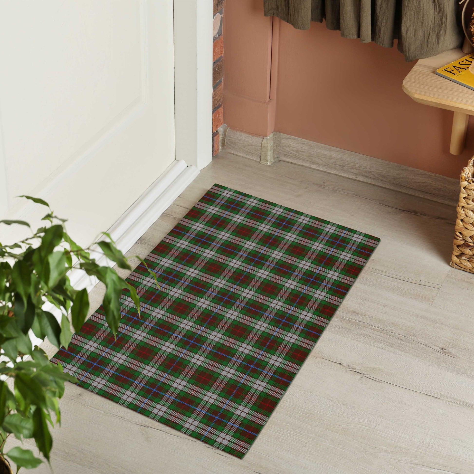 Fraser Hunting Dress Tartan Door Mat - Tartanvibesclothing