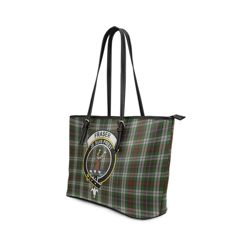 fraser-hunting-dress-tartan-leather-tote-bag-with-family-crest