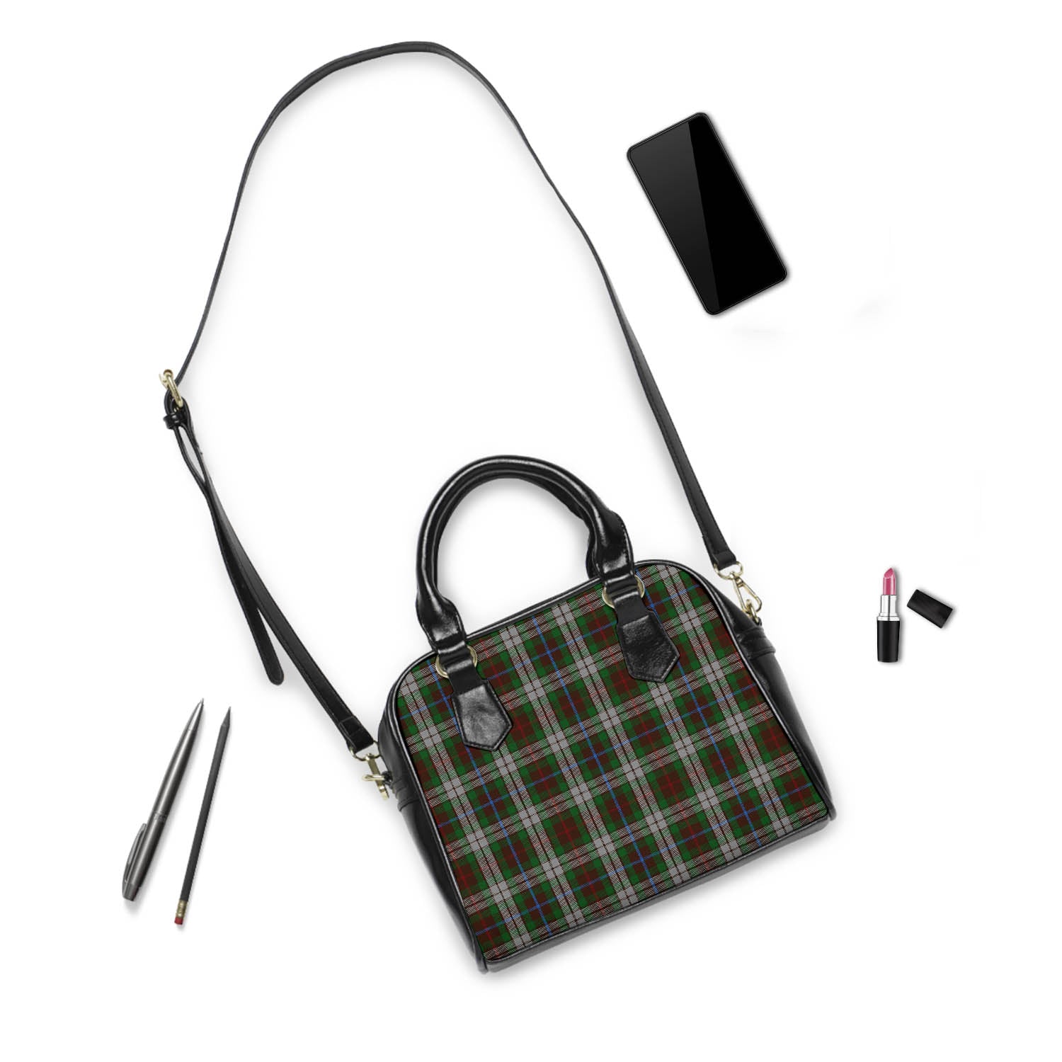 Fraser Hunting Dress Tartan Shoulder Handbags - Tartanvibesclothing