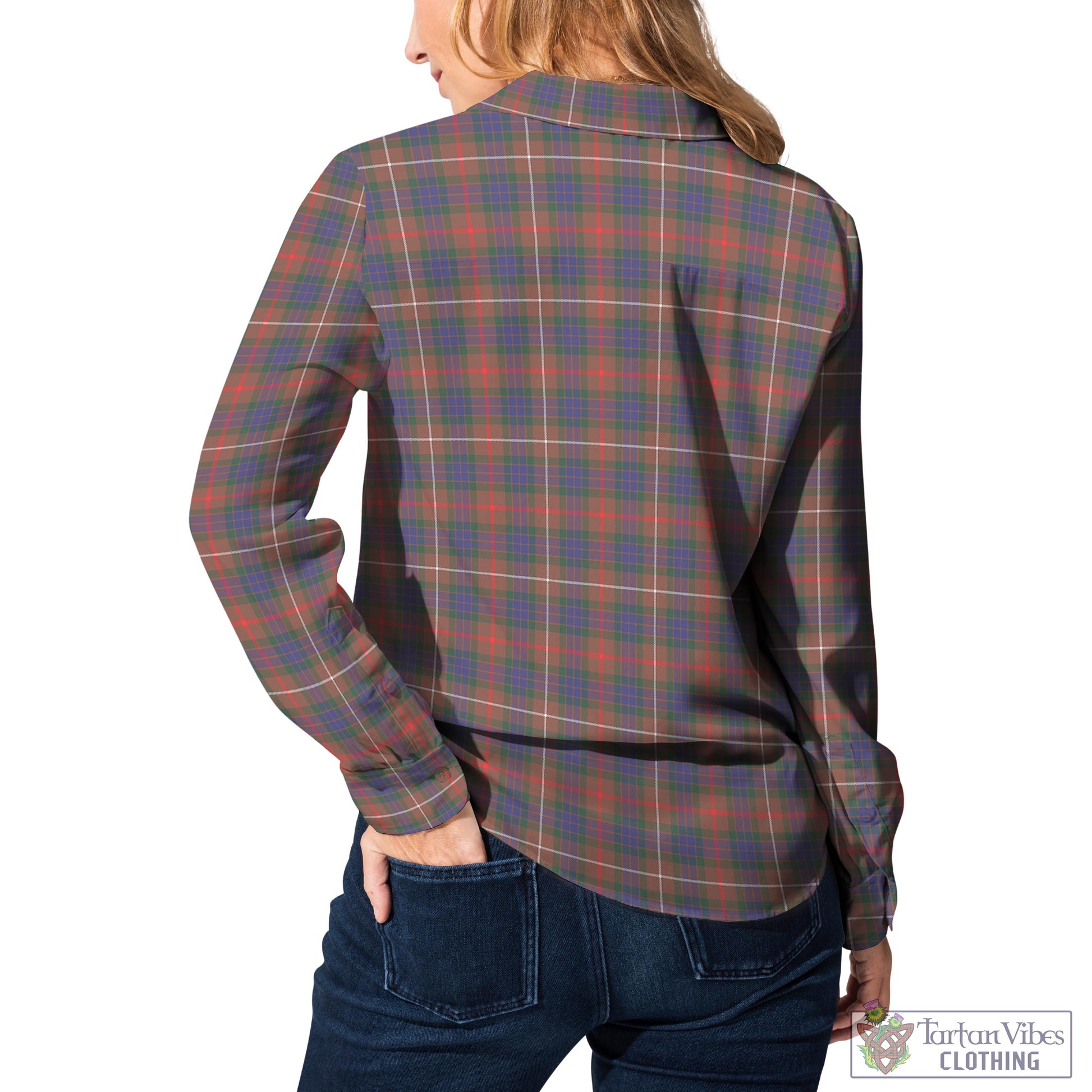 Fraser Hunting Modern Tartan Womens Casual Shirt