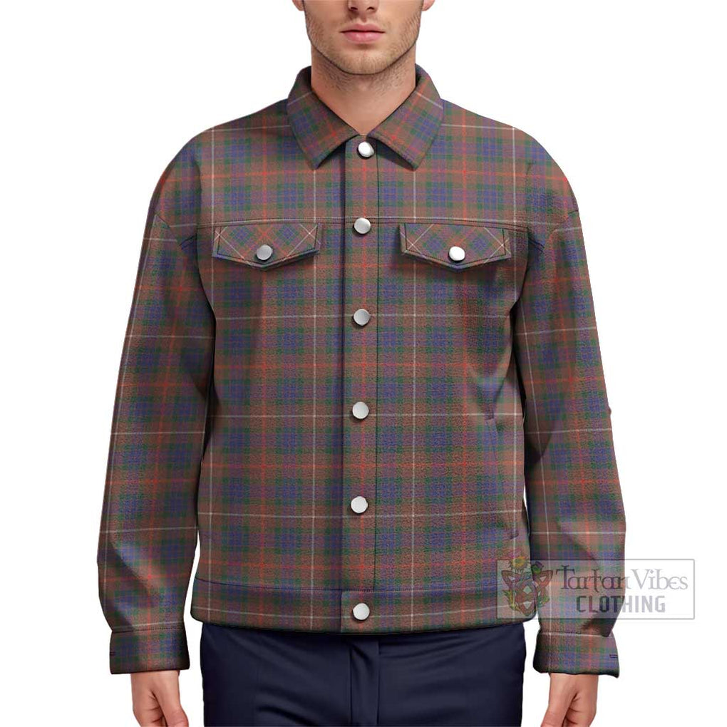 Fraser Hunting Modern Tartan Unisex Lapel Cotton Jacket Unisex - Tartan Vibes Clothing