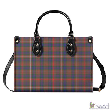 Fraser Hunting Modern Tartan Luxury Leather Handbags