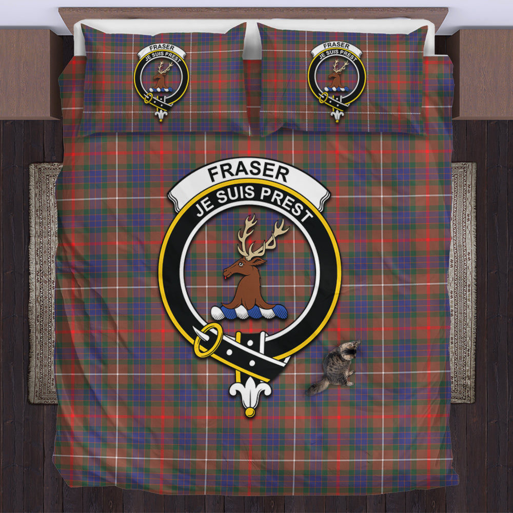 fraser-hunting-modern-tartan-bedding-set-with-family-crest