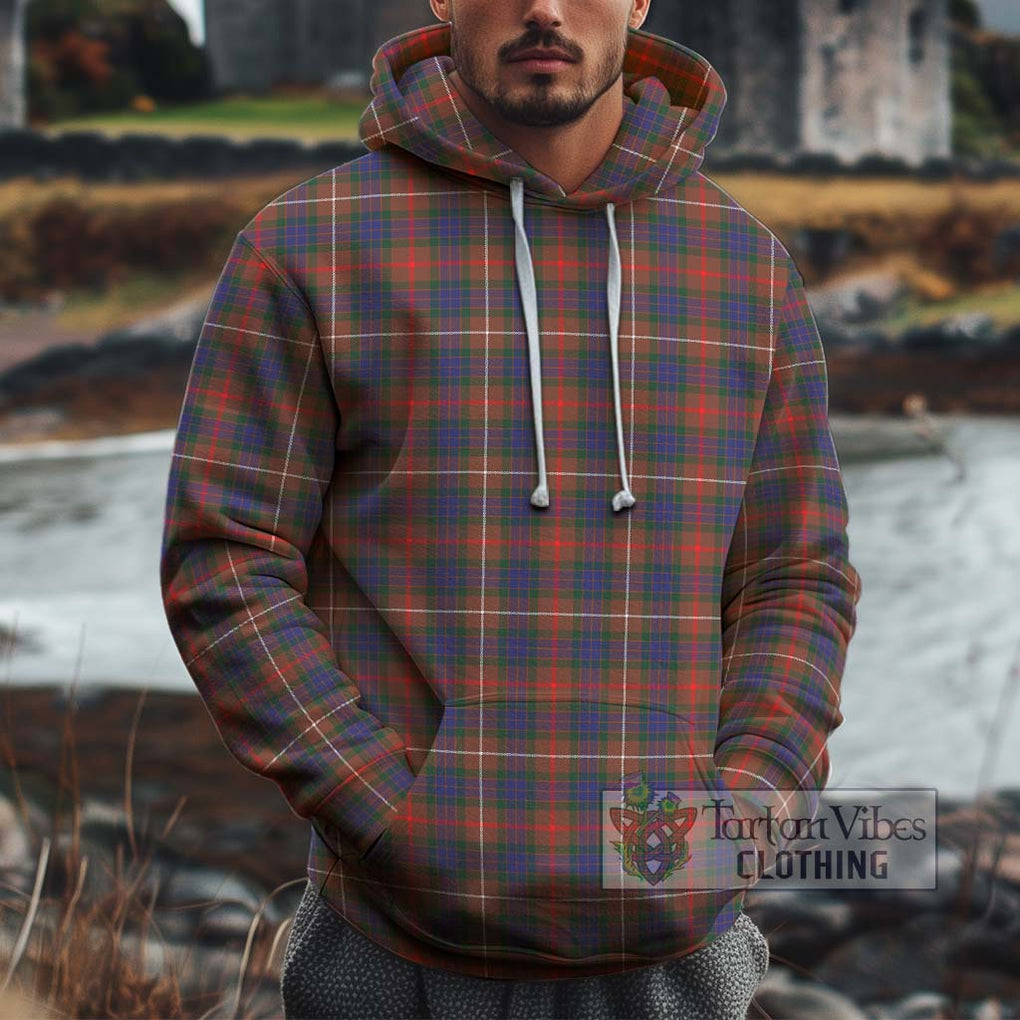 Fraser Hunting Modern Tartan Cotton Hoodie Pullover Hoodie XS - Tartan Vibes Clothing