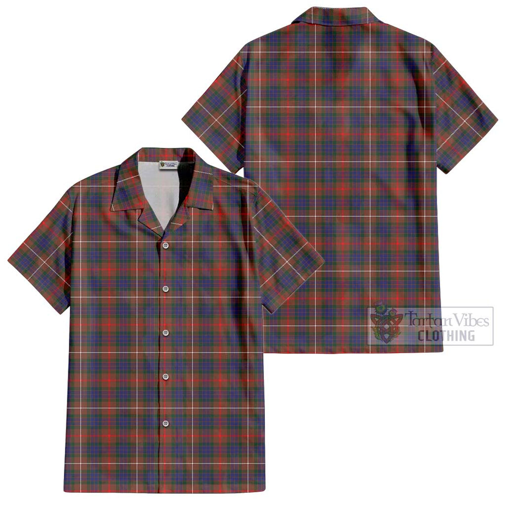 Fraser Hunting Modern Tartan Cotton Hawaiian Shirt Kid - Tartanvibesclothing Shop