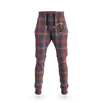 Fraser Hunting Modern Tartan Joggers Pants with Family Crest