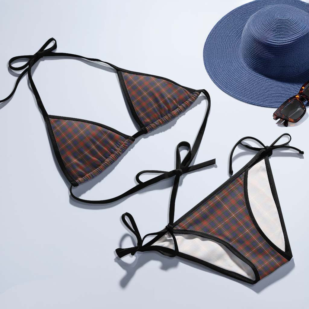 Tartan Vibes Clothing Fraser Hunting Modern Tartan Bikini Swimsuit