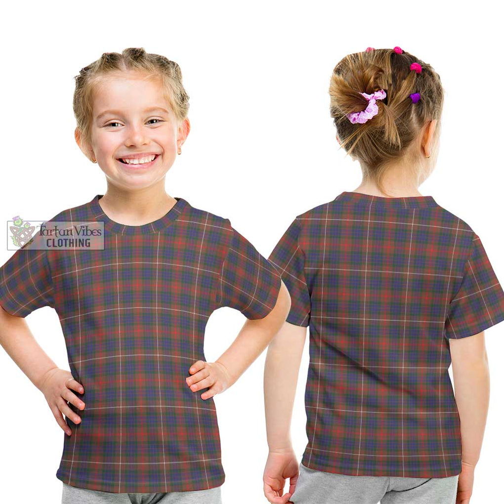 Fraser Hunting Modern Tartan Kid T-Shirt - Tartanvibesclothing Shop