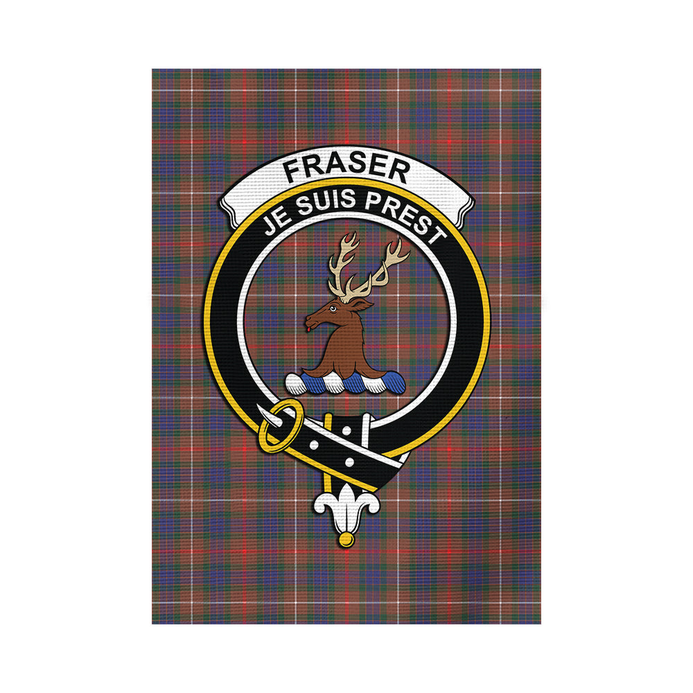 fraser-hunting-modern-tartan-flag-with-family-crest