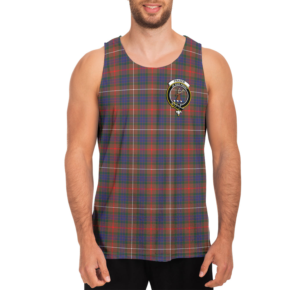 fraser-hunting-modern-tartan-mens-tank-top-with-family-crest