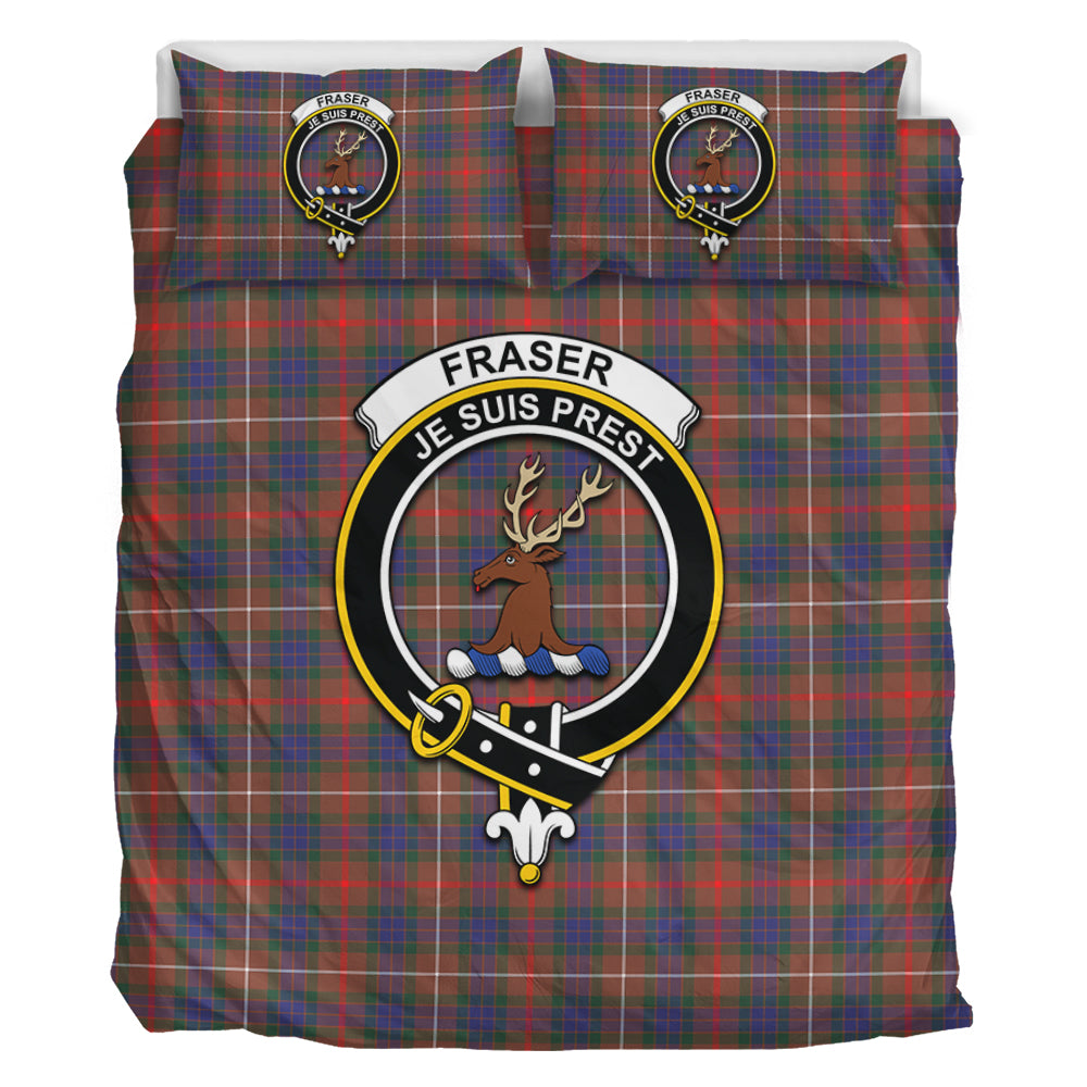 fraser-hunting-modern-tartan-bedding-set-with-family-crest